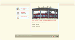 Desktop Screenshot of espaces.claudelebois.fr